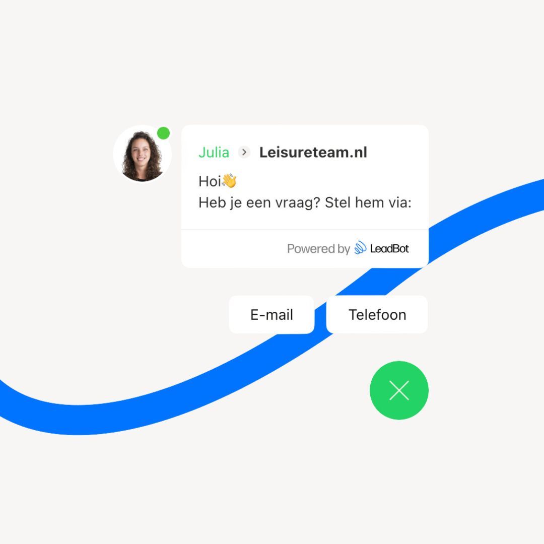 Increase your contact moments with LeadBot