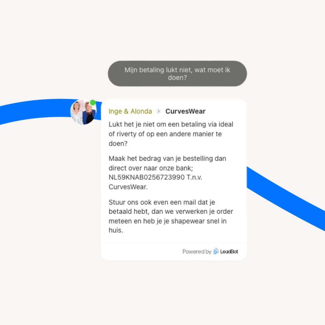 Higher customer satisfaction thanks to LeadBot